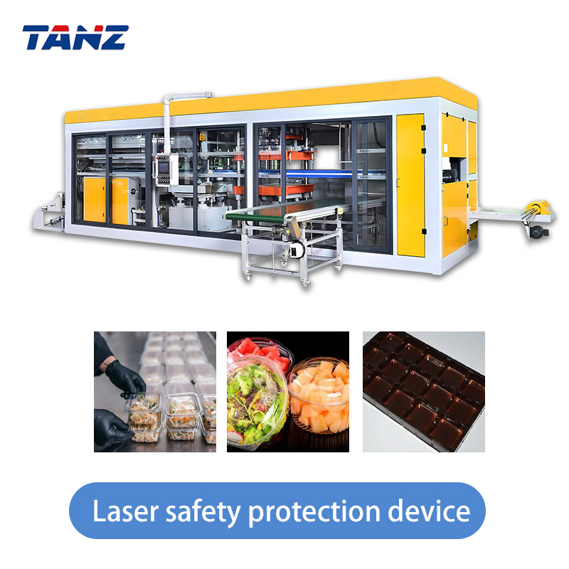 China Factory Automatic Plastic Food Egg Medical Packaging Finished Tool Trays Thermoforming Machine