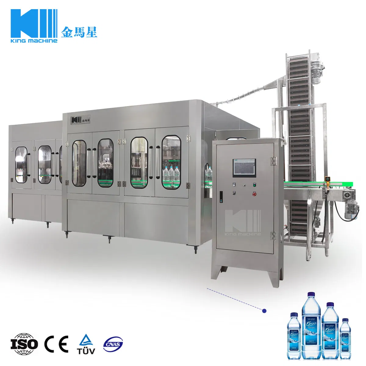 Automatic Small Bottle Underground Water Purifying and Packaging Machine