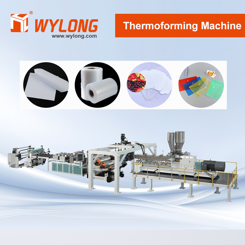 High Output Continuous Automatic Pet Sheet Extrusion Plant - Turnkey Solution