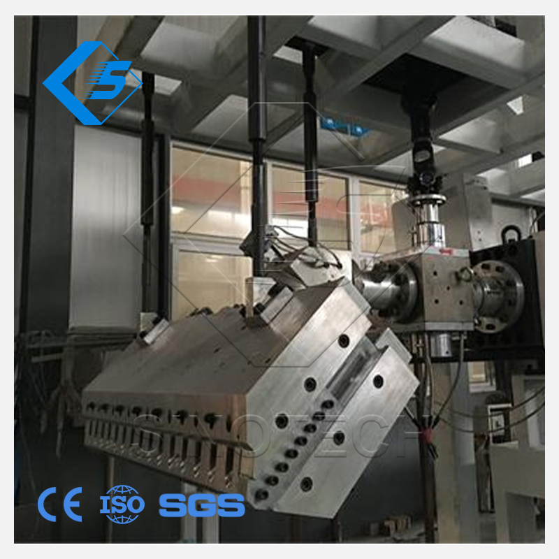Sinotech Thermoforming Plastic PP PS Pet PLA PE ABS Sheet Film Plastic Sheet Extrusion Production Line