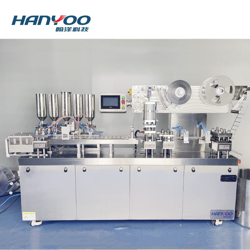 Butter Honey Liquid Medical Pill Capsule Candy Tablet Blister Packaging Packing Forming Sealing Thermoforming Machine