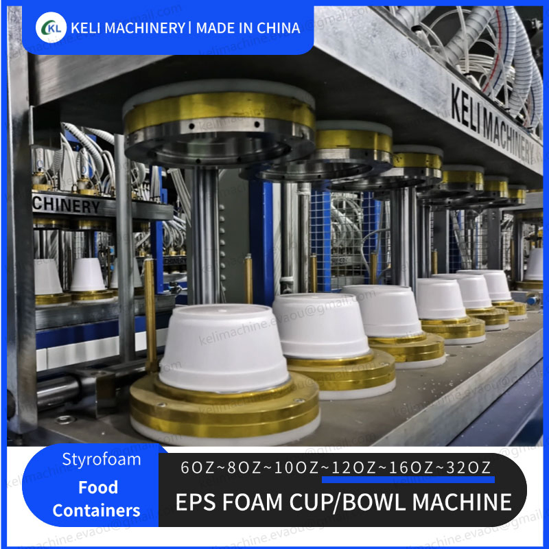 EPS Styrofoam Cups and Bowl Bowl Production System
