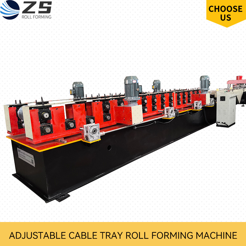 Industrial Heavy-Duty Cable Tray Roll Forming Machine for HRC