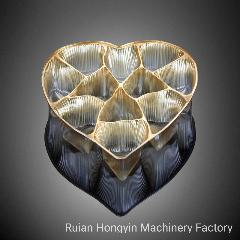 in-Mould Cutting Automatic Roll-Fed Plastic Cup Lid Thermoforming Machine