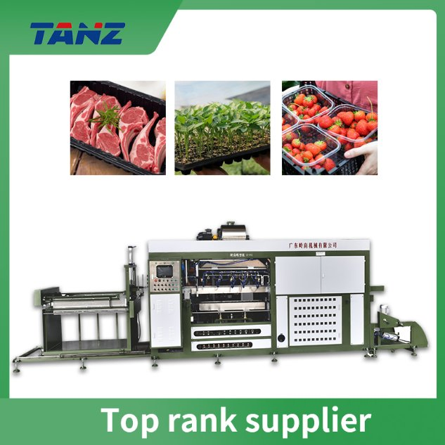 CE Approved 760*1220mm Tanz Wooden or Standard Package PE Semi-Automatic Thermoforming Machine