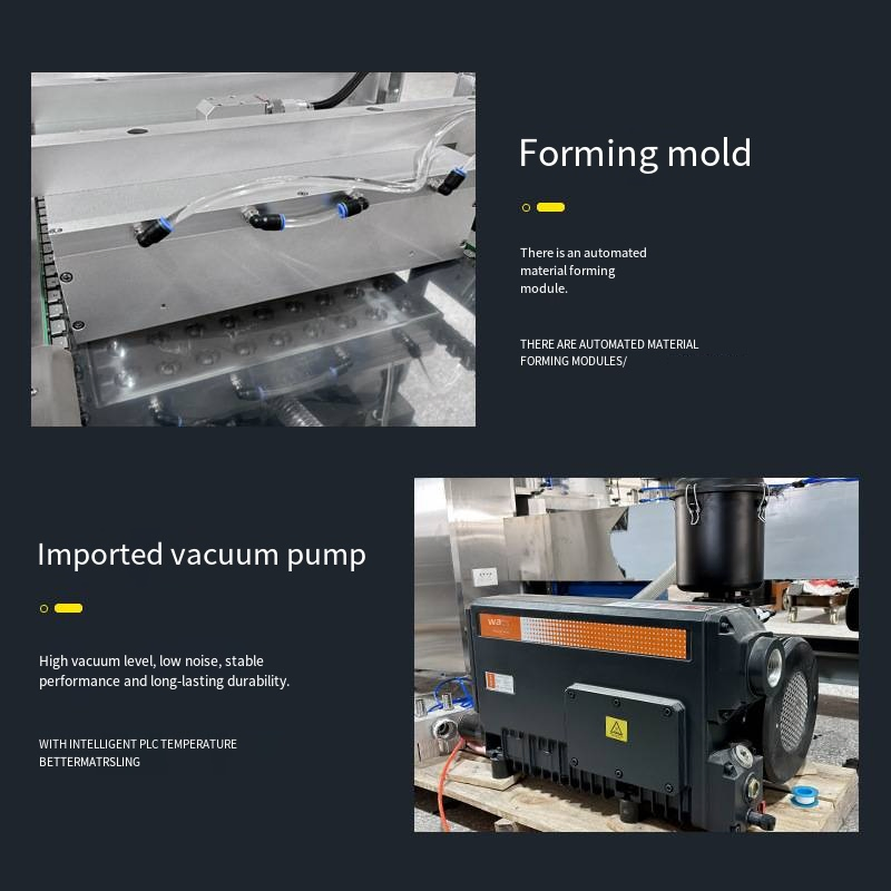 Precision Automatic Thermoforming Vacuum Packaging System with Digital Control Panel