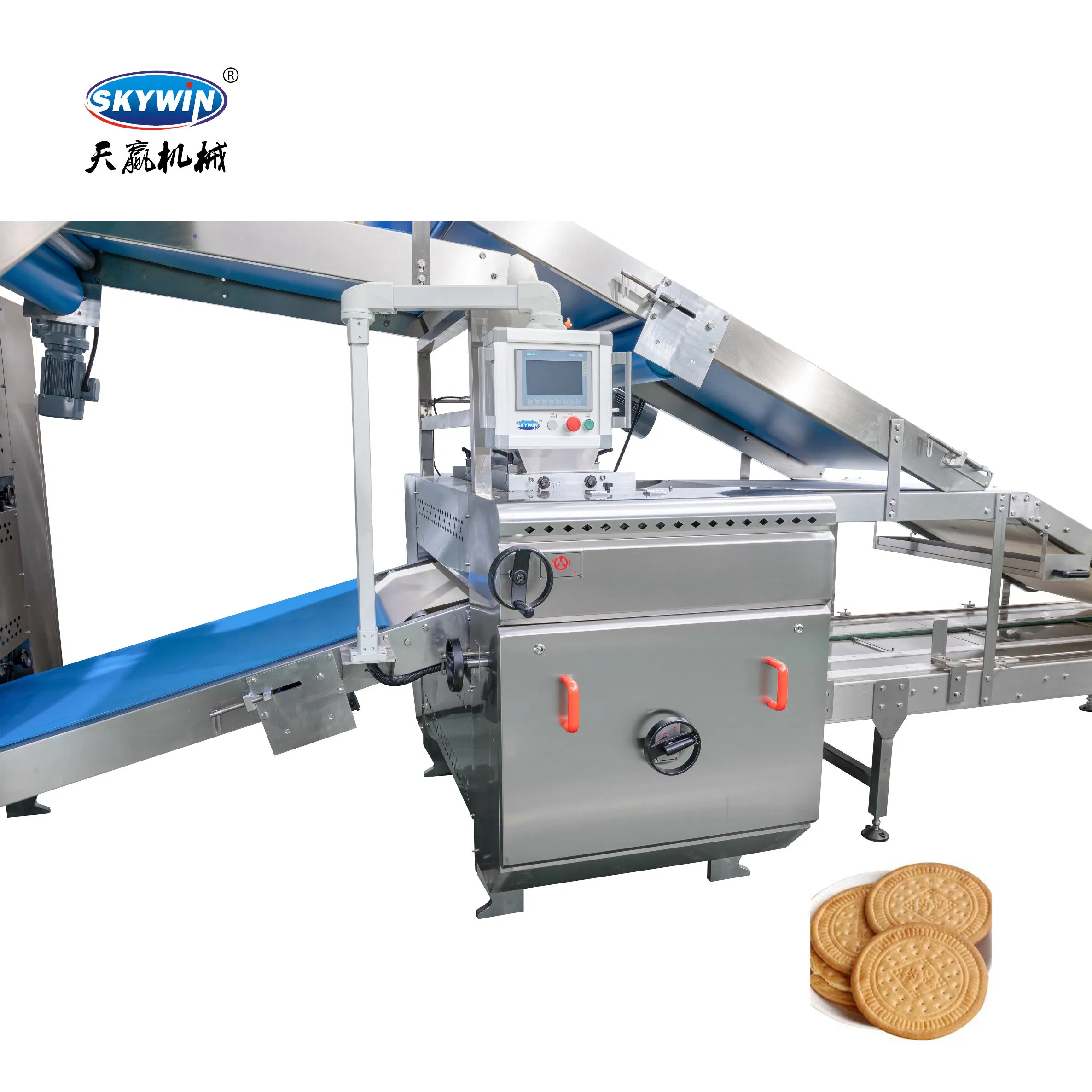Industrial Semi-Automatic Tray-Style Hard and Soft Cookie Forming Machine for Food Industry