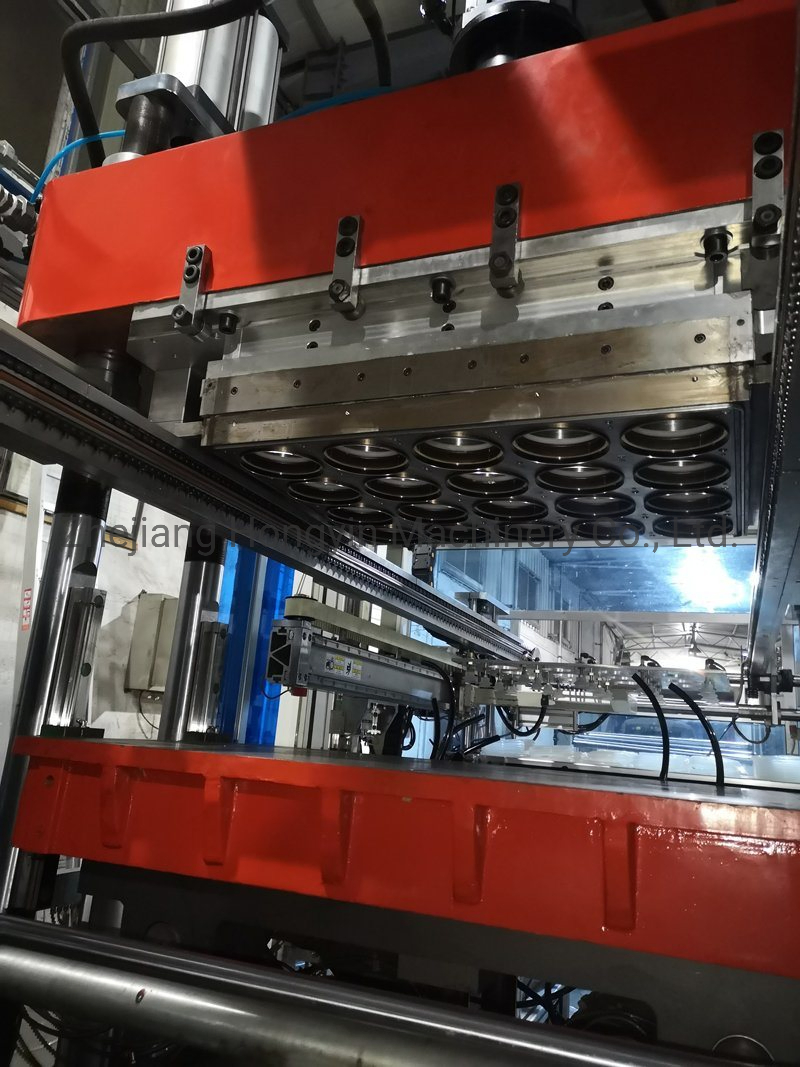 Fast Precise Forming Trimming Yogurt Lid Cover Pressure Thermoforming Machine