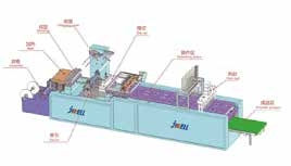 Jwell Medical Consumable Packaging Machine Production Line Use for Paper or Plastic Blister Packing of Disposable Pharynx Swabs/Masks/Syringes/Infusion Sets