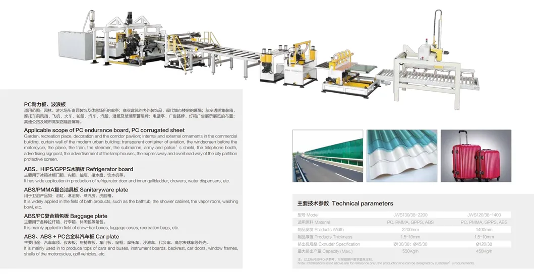 PP Corrugated Roofing Sheet Extrusion Machine Overview