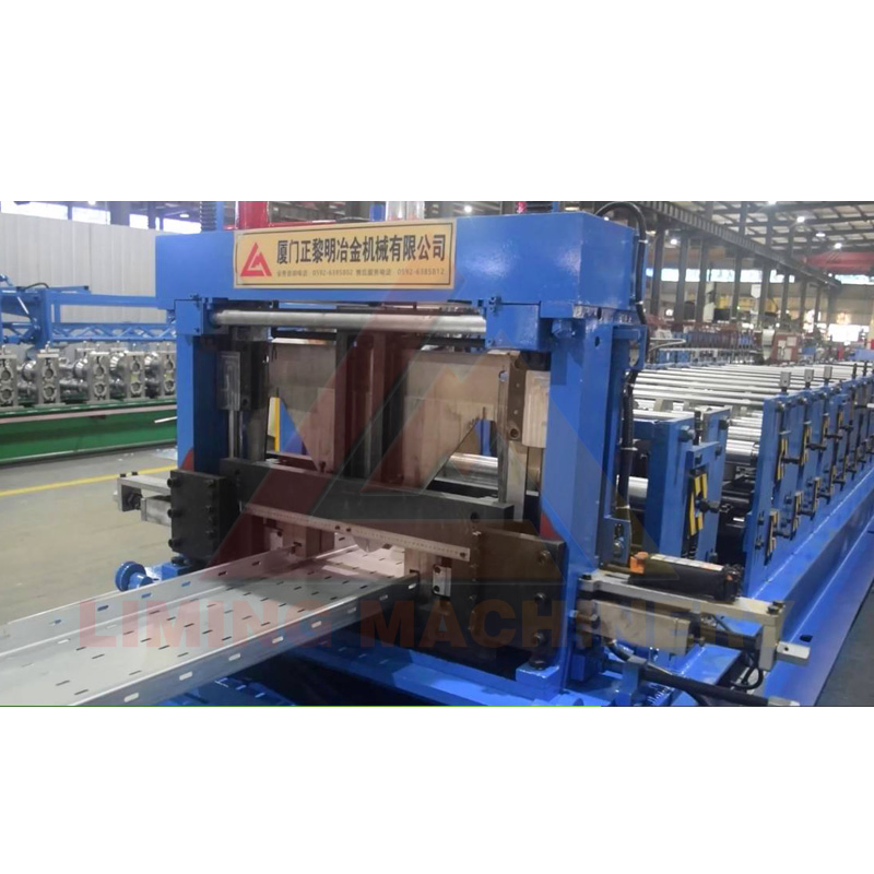 Automatic Galvanized Steel Punching for Industrial Electrical Laying Cable Tray Roll Forming Machine