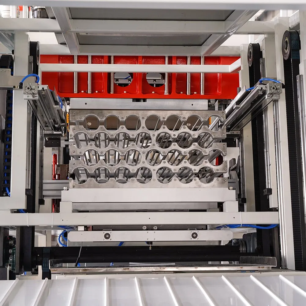 Fully Automatic Tilting Mould Thermoforming PVC Plastic Water Cup Making Machine Production Line