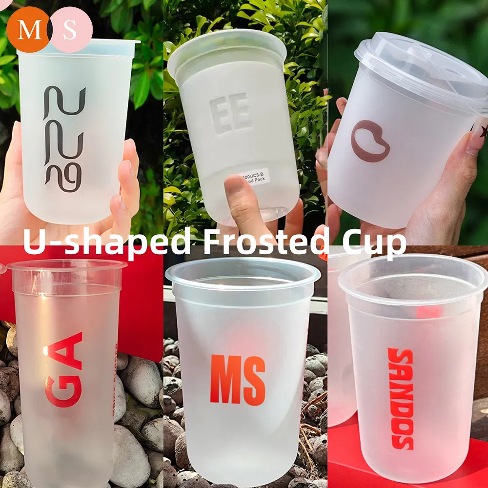 U Shape Plastic Cup