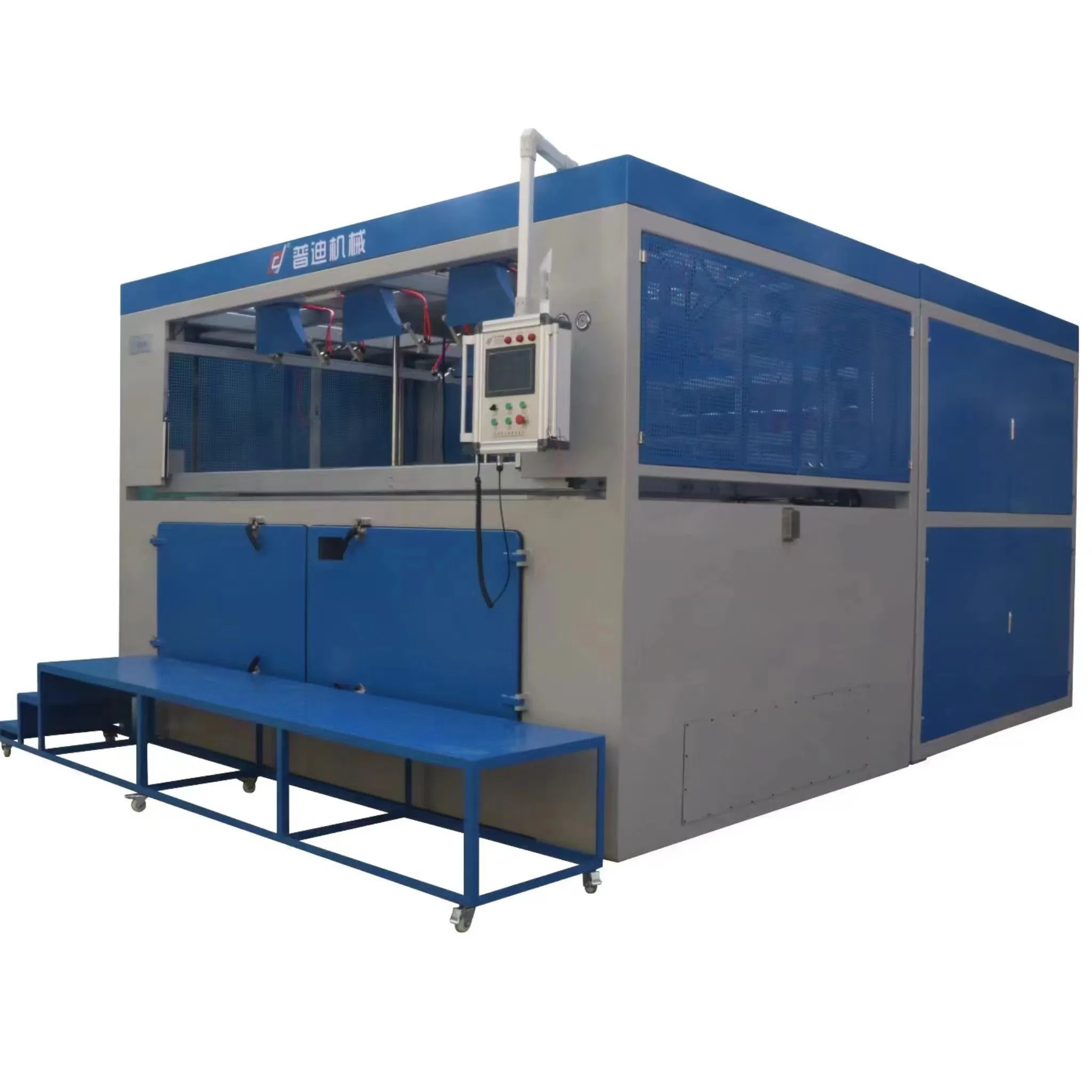 Large-Scale Automatic Vacuum Forming System for Car Parts