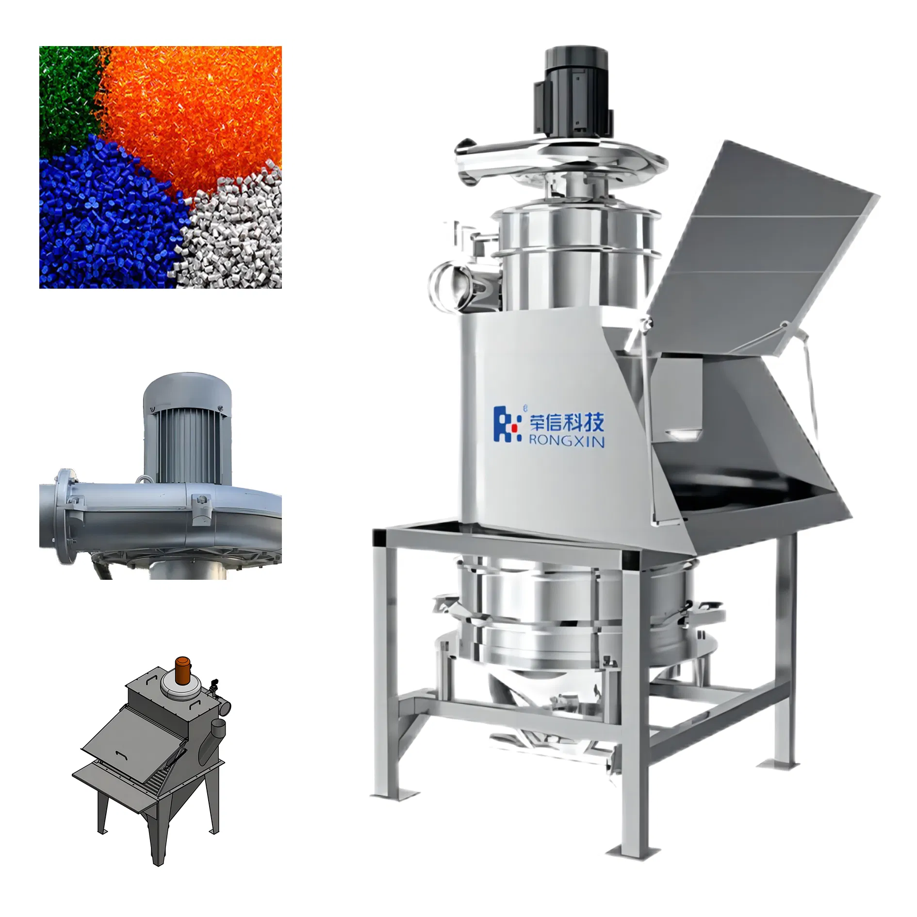 Efficient Small Bag Discharging System for Bulk Materials