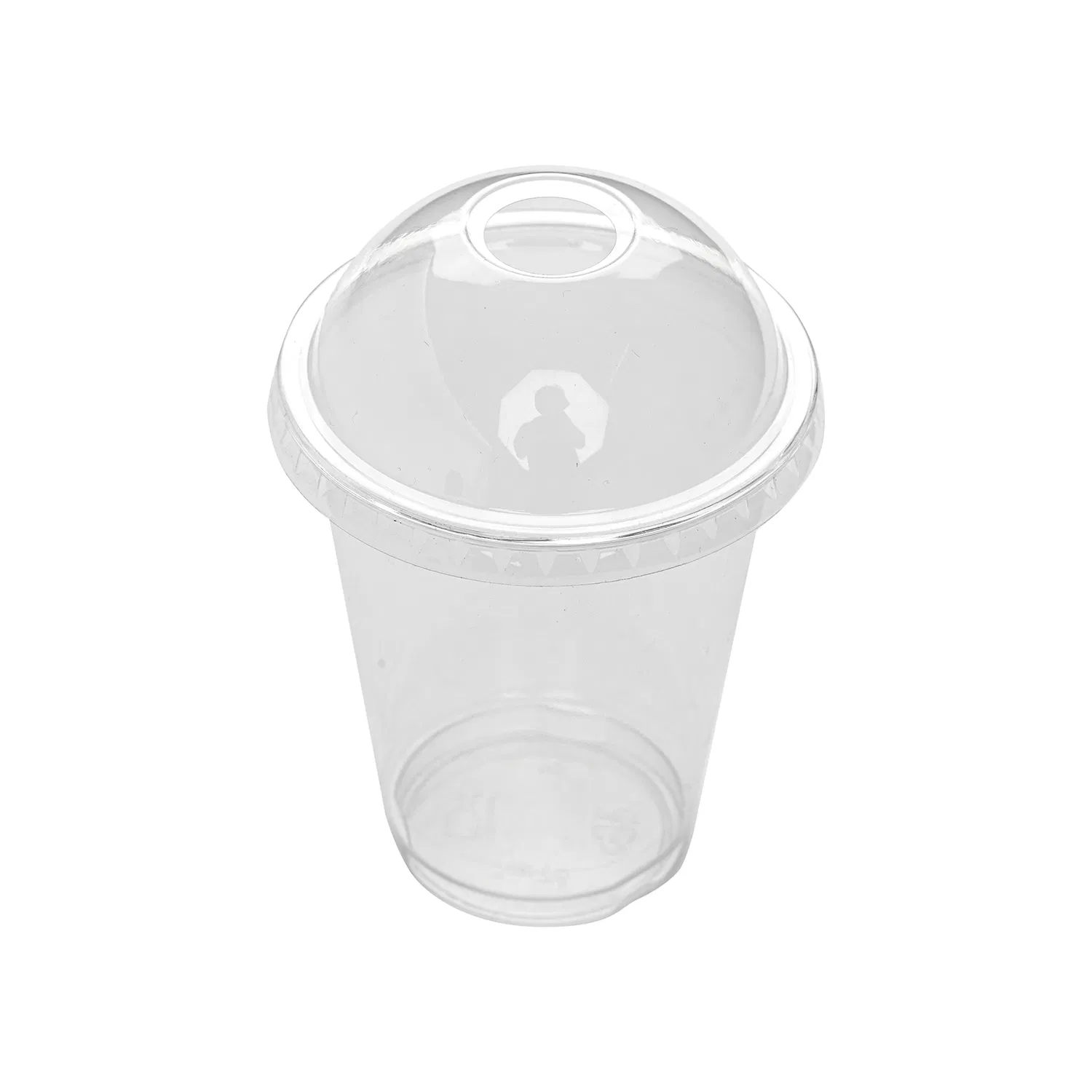 Plastic Pet Clear Drinking Cup Disposable Ice Cream Cups with Logo Custom