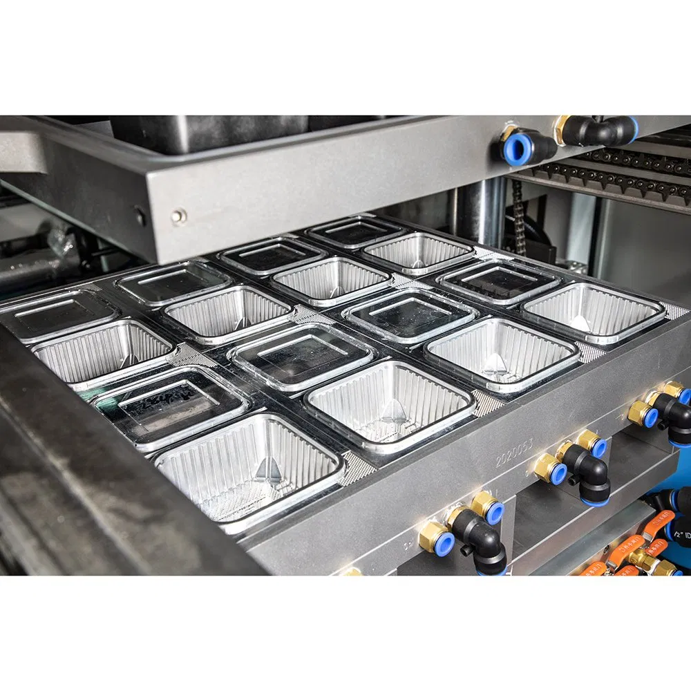 Semi Automatic Positive and Negative Hydraulic Pressure Vacuum Thermoforming Machines for HIPS Sheets