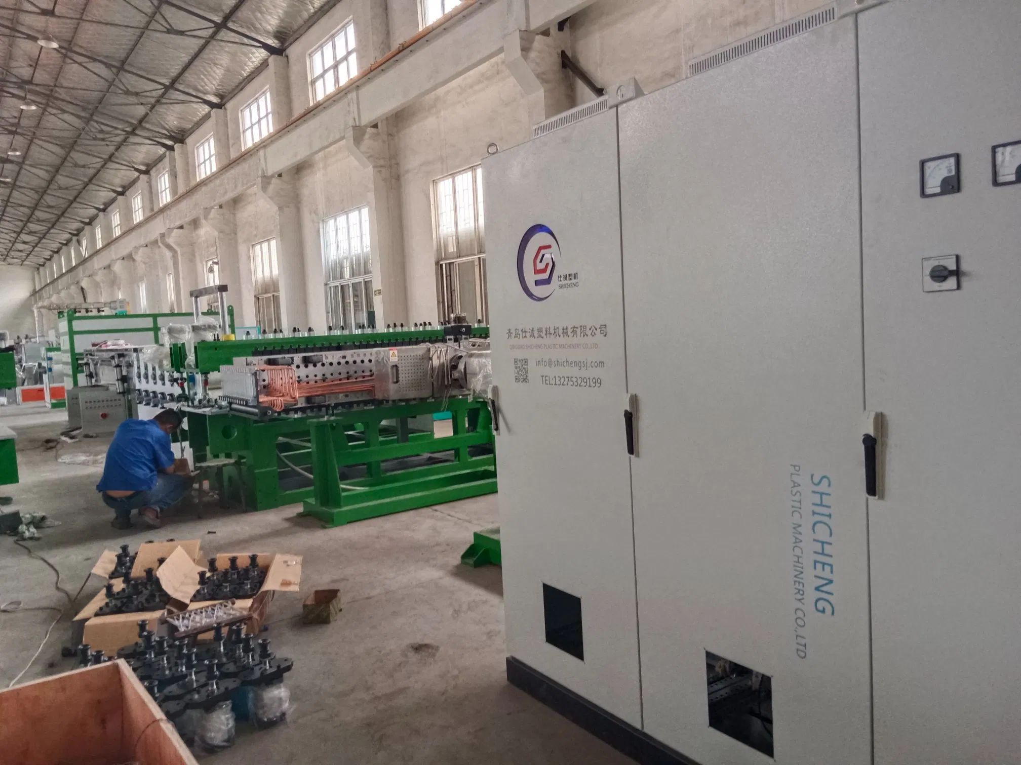 PP Production Line Corrugated Plastic Hollow Sheet Extrusion