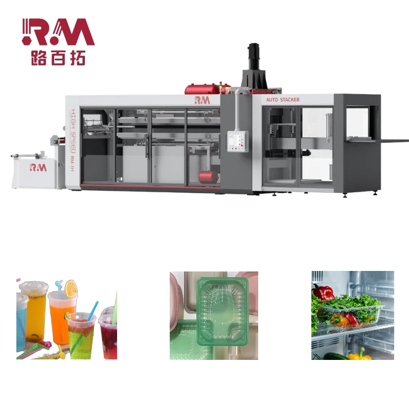Positive &amp; Negative Pressure Forming Machine - High-Efficiency Disposable Plastic Cup Making