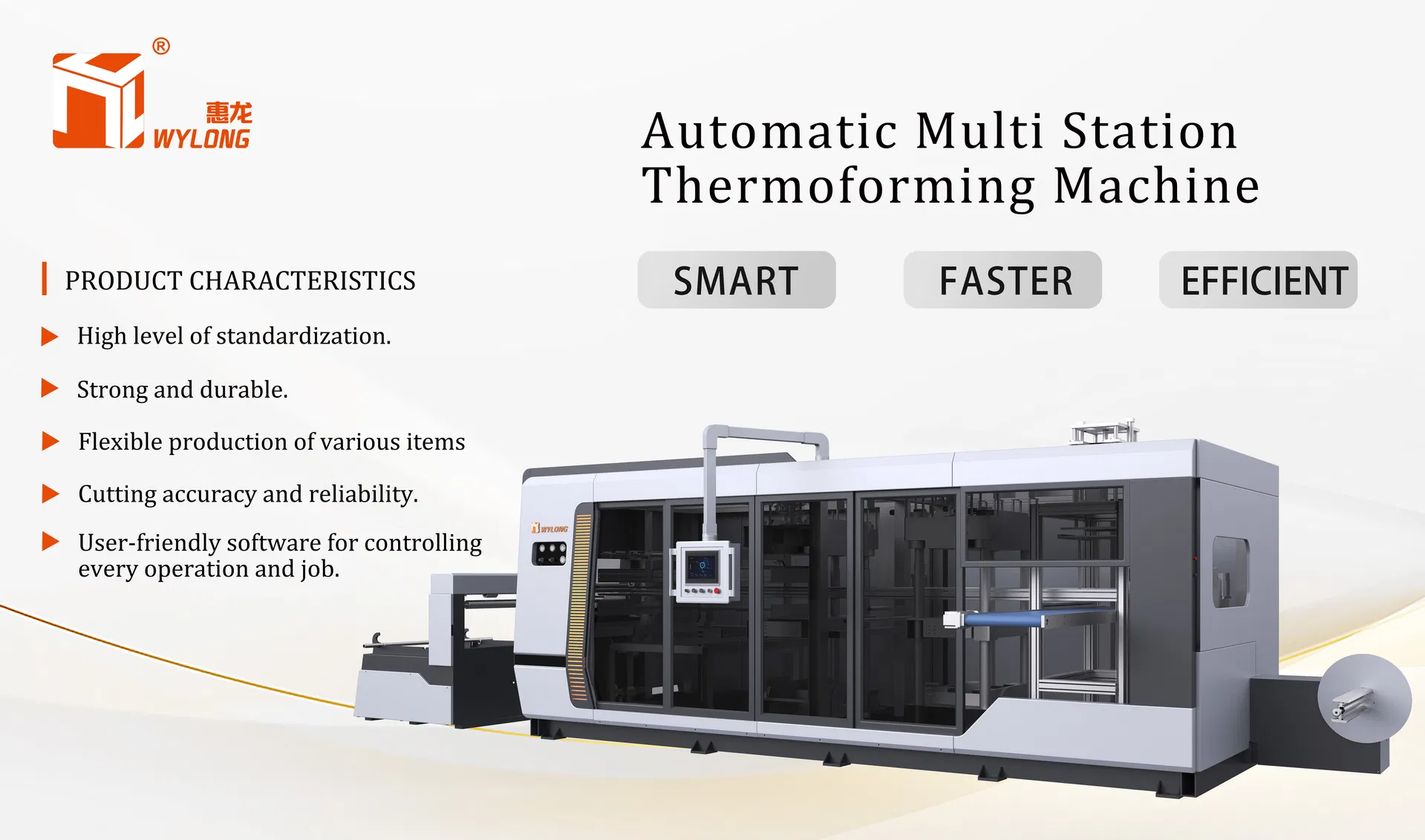 High-Speed Multi-Station Plastic Thermoforming Machine
