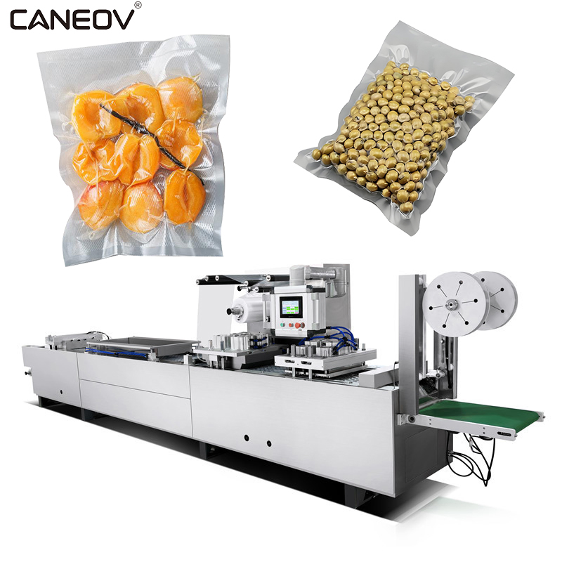 Fully Automatic Thermoforming Vacuum Packaging System for Seafood and Fish Fillets