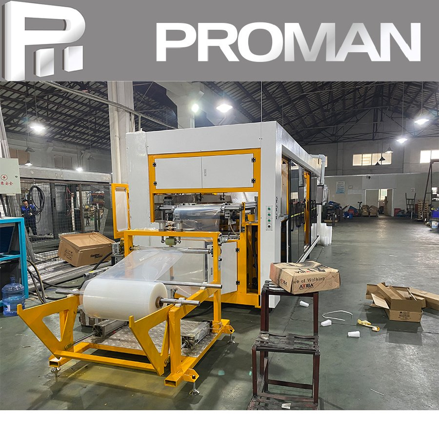 Semi-Automatic Plastic PP/Pet/PS Materials Disposable Cup/Bowl/Box/Container/Lid Thermoforming Forming Cutting Machine