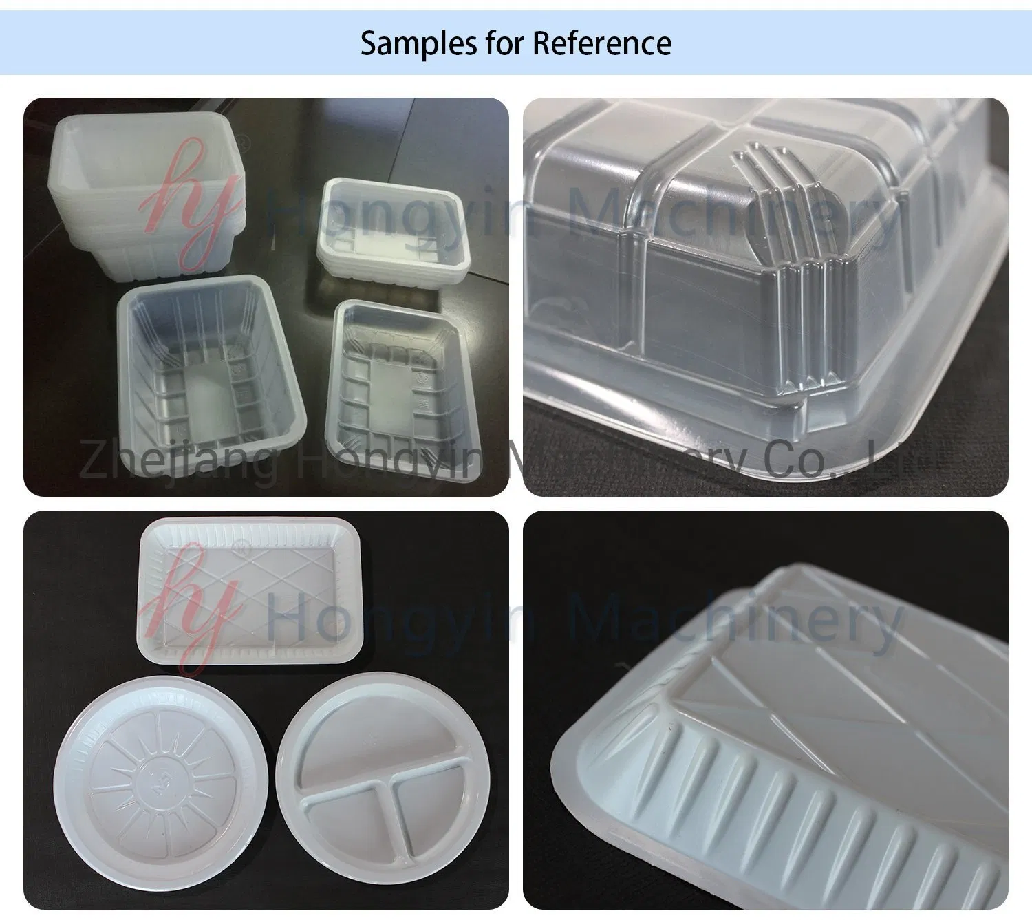 Fast Precise Forming Trimming Yogurt Lid Cover Pressure Thermoforming Machine