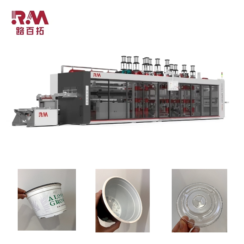 Pressure Forming Thermoforming Machine with Online Palletizing &amp; Customization
