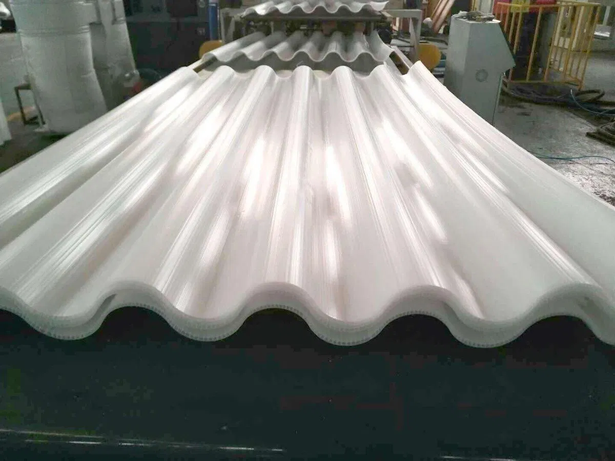 PP Corrugated Roofing Sheet Extrusion Machine