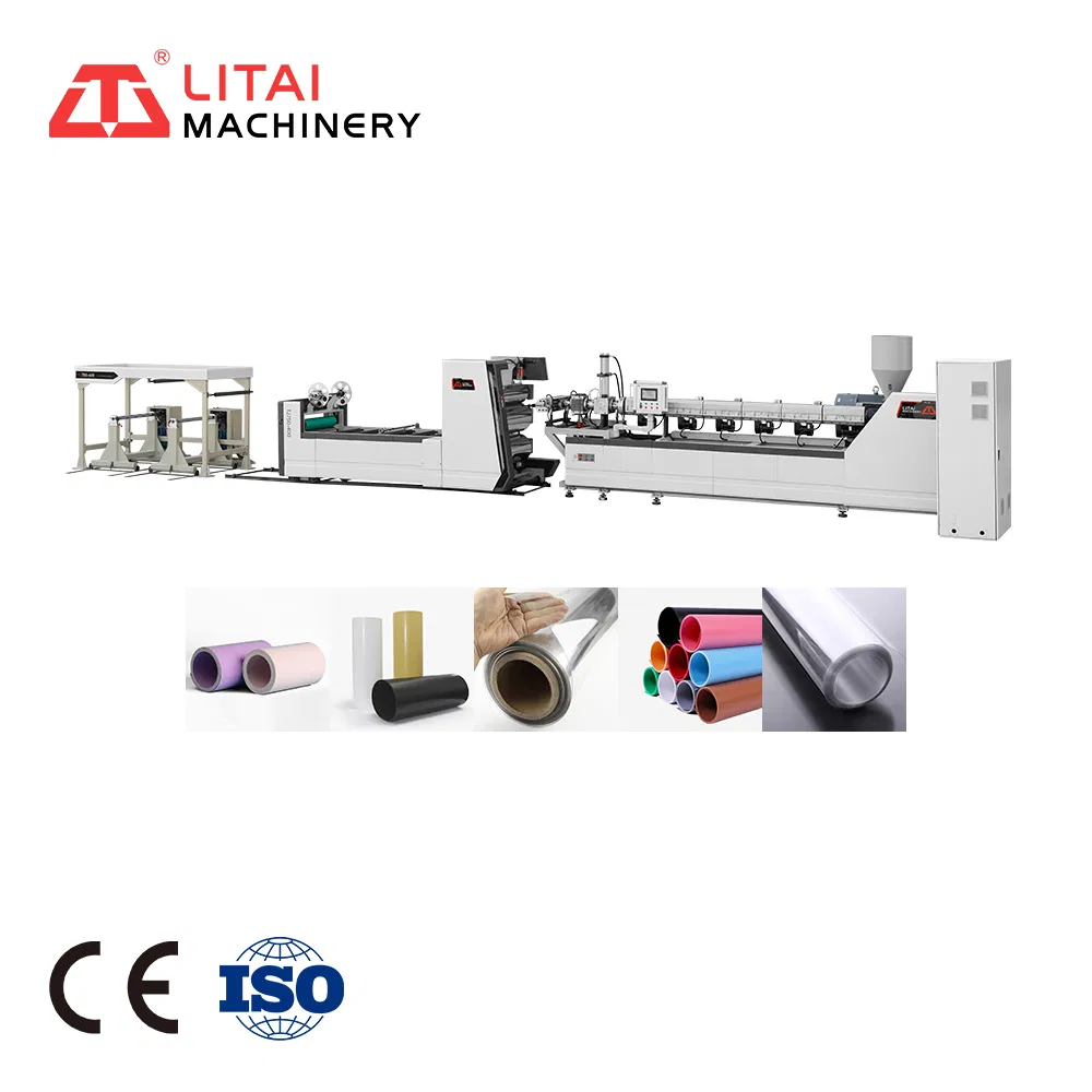 Fully Automatic PP PS Plastic Rolls Extruder Production Line for Plastic Thermoforming Machine