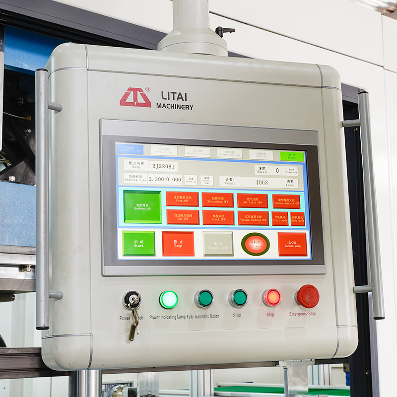 Thermoforming Vacuum Forming Packaging Machine for Plastic Clamshell Box