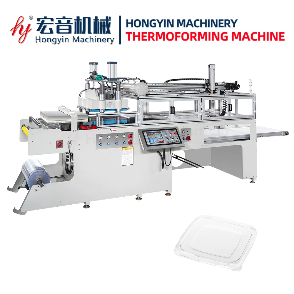 Automatic Roll-Fed Minimum 0.15mm Plastic Cup Lid Forming Machine Price