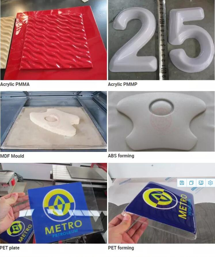 Semi Automatic Acrylic Bathtub Vacuum Forming Machine Thermoforming