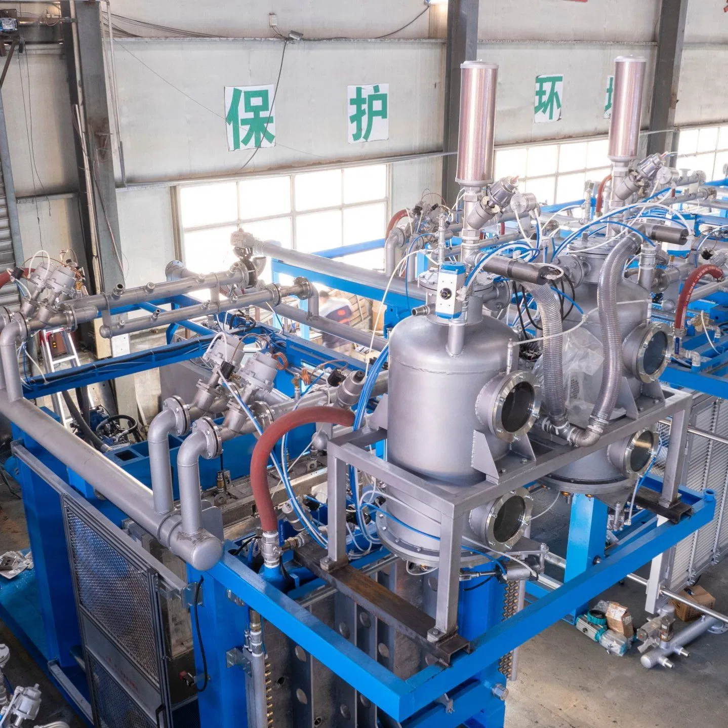 Multi-Cavity EPS X-a Automatic Molding System for Mass Production of Disposable Medical Trays