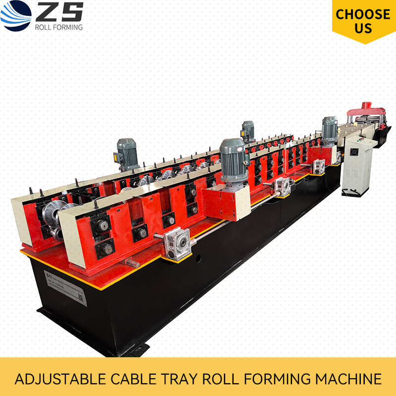 Industrial Heavy-Duty Cable Tray Roll Forming Machine for HRC
