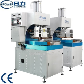 Plastic Blister Card Packaging High Frequency Welder of Rotary Round Table Indexing Pet_PVC Clamshell Sealing Hf Welding Machine