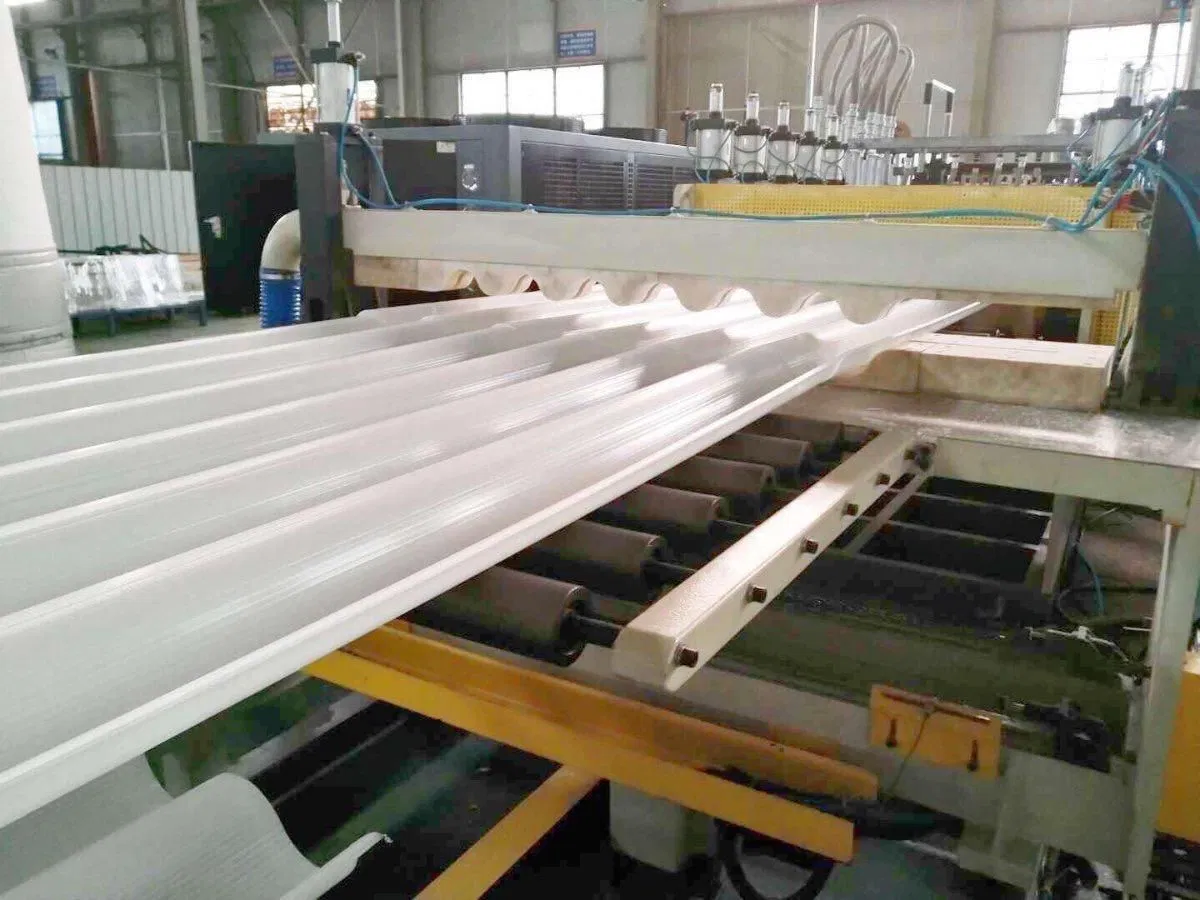 PP Corrugated Roofing Sheet Extrusion Machine