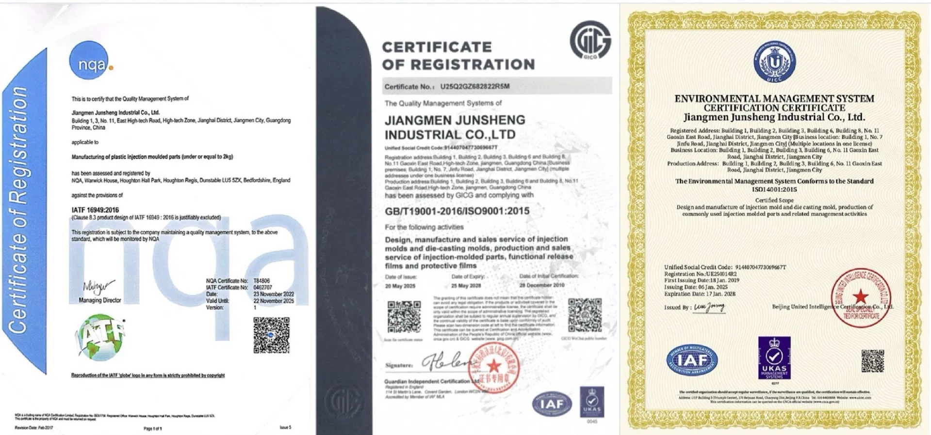 Certification Showcase