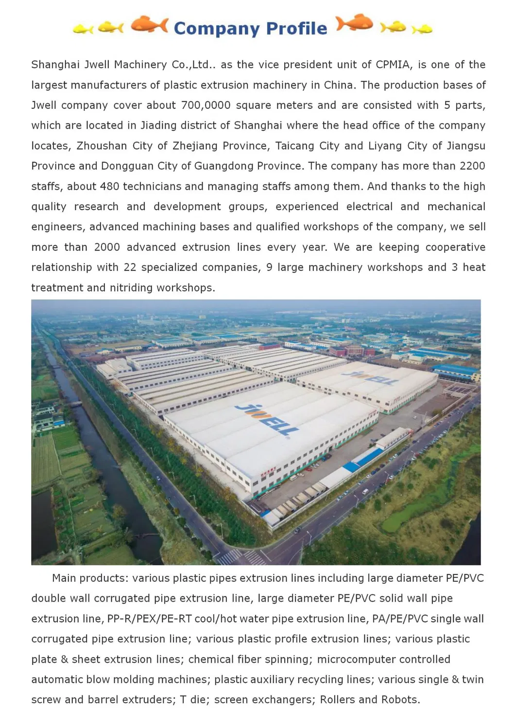 Extrusion Line Detail 1