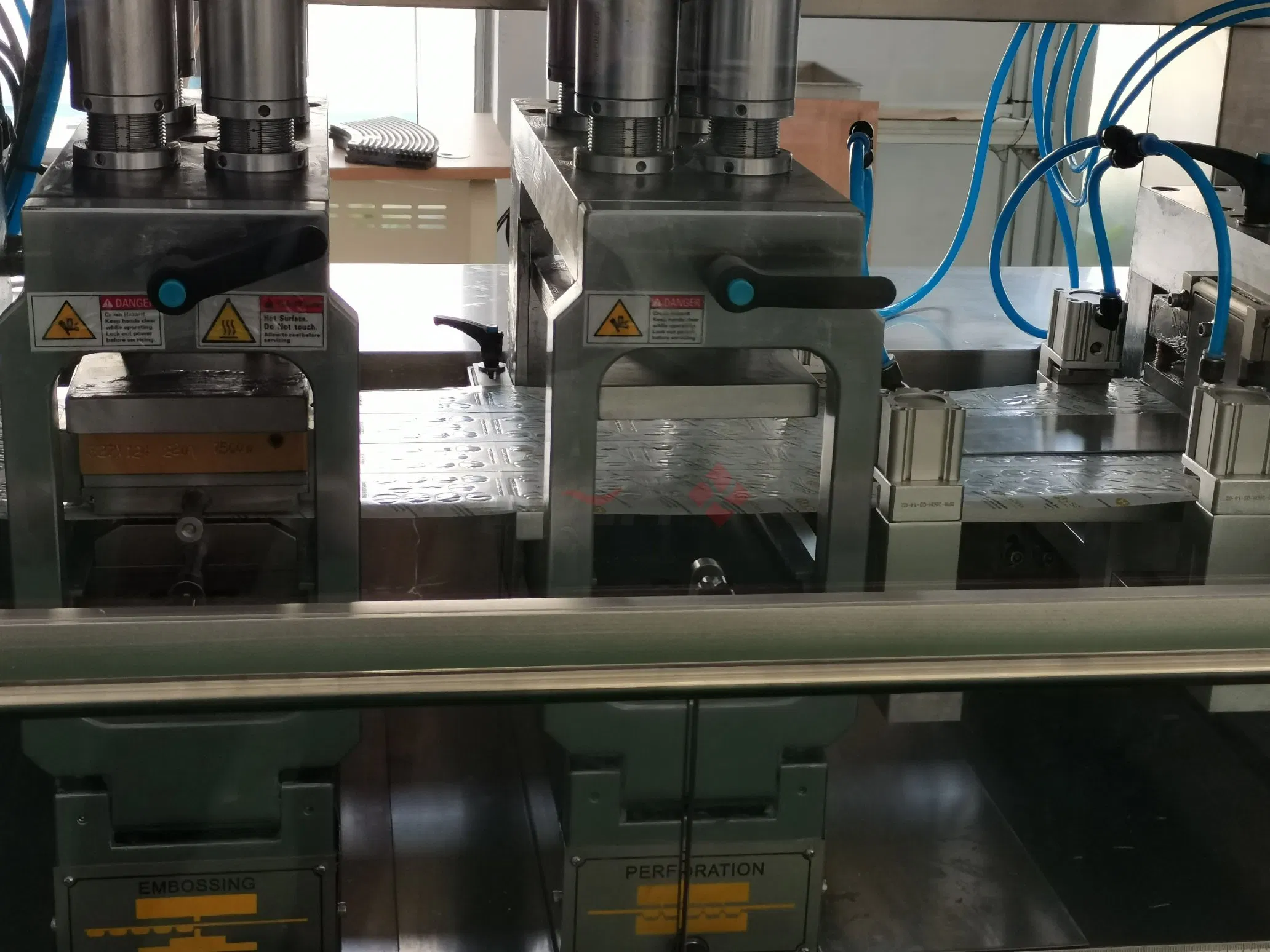High-Quality Blister Packaging and Carton Box Output Production Line with Good Service