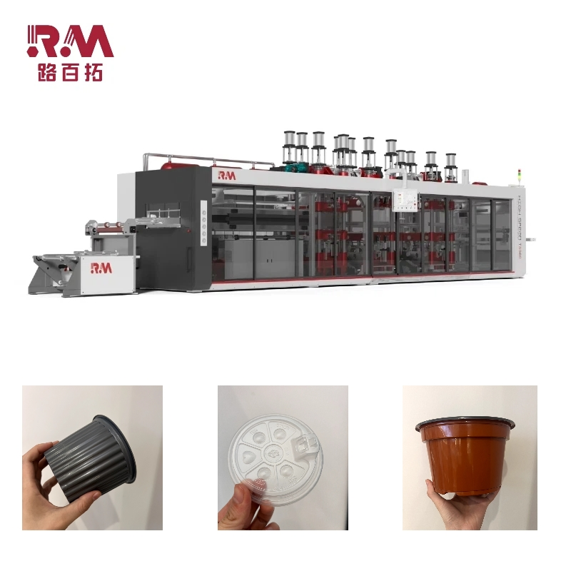 Pressure Forming Thermoforming Machine with Online Palletizing &amp; Customization