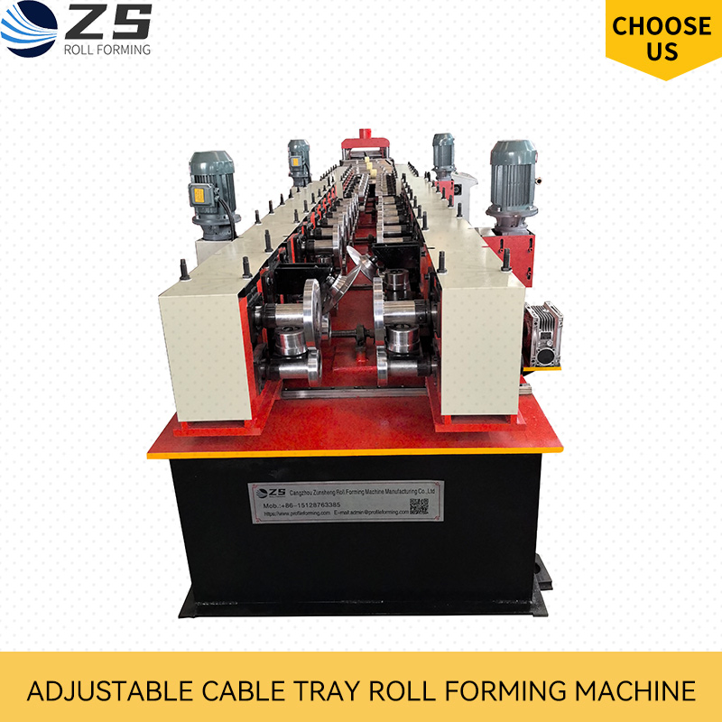 Industrial Heavy-Duty Cable Tray Roll Forming Machine for HRC