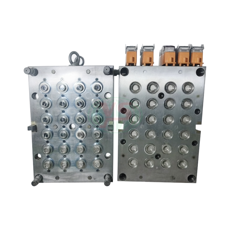 Custom Multi Cavities Plastic Cap Injection Mould Moulding Mineral Water Bottle Cap Mold