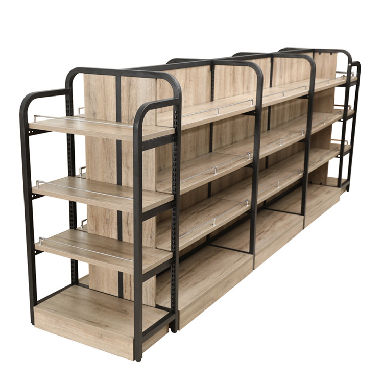 New Style Double-sided Shop Store Display Rack Cabinet Shelf Supermarket Shelf Rack
