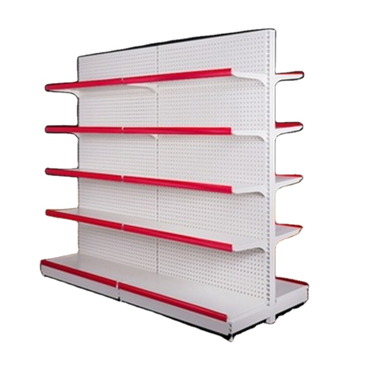 Factory New Arrival Supermarket Equipment Shelf Custom Made Supermarket Store Shelf Divider Shelving