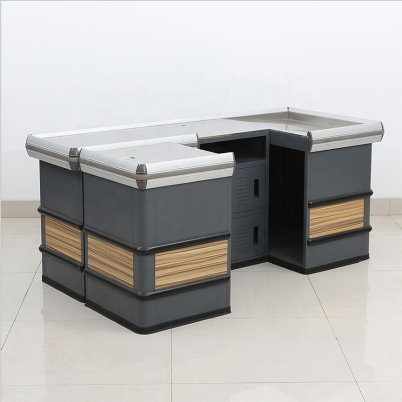 Manufacturer Supplier New Supermarket Cashier Counter for Sale