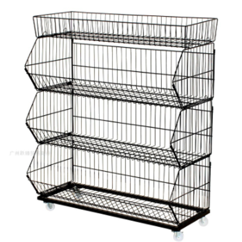Miniso Supermarket Flat Panel Display Retail Display Racks