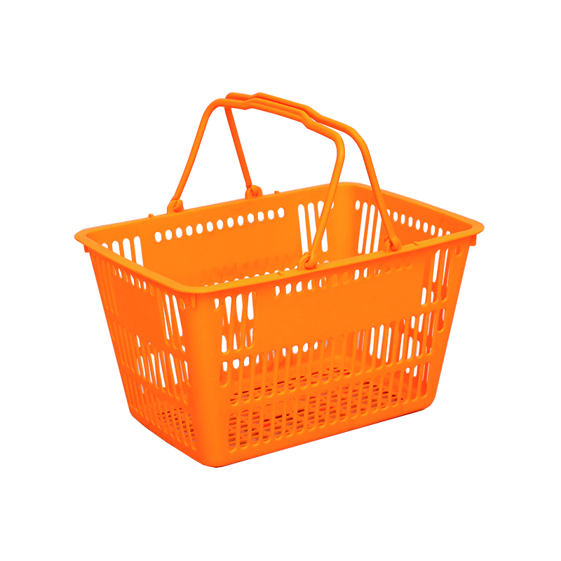 Popular Supermarket Solid Plastic Basket