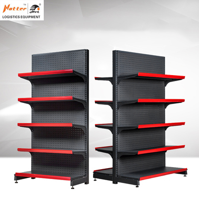 2020 Hotter New Design Metal Perforated Hole Pael Light Weight Supermarket Store Shelf