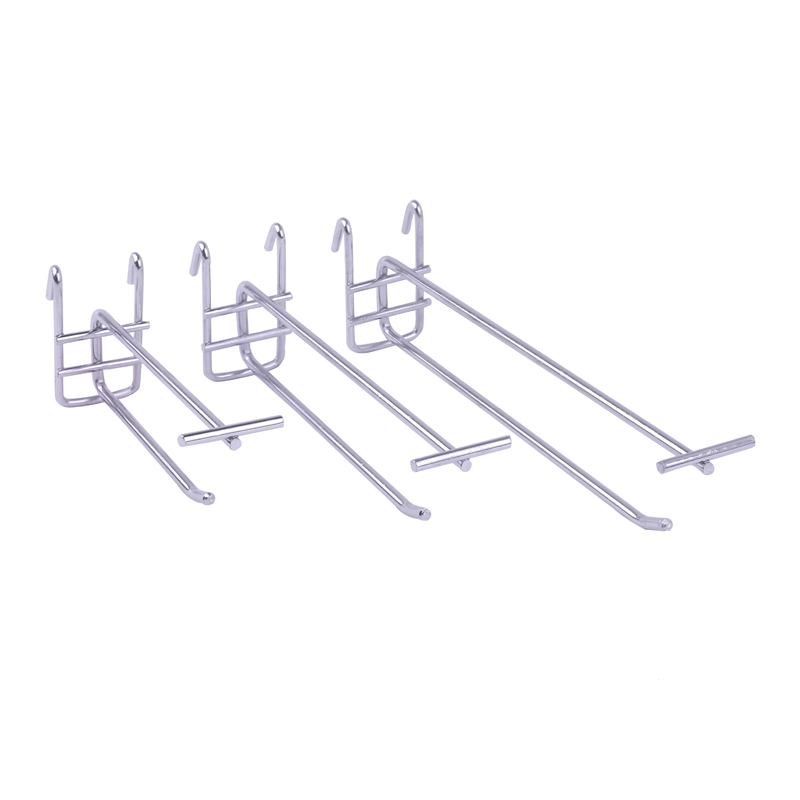 Double Line Mesh Panel Hook Hanger With Price Tag for Supermarket